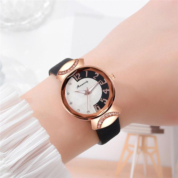 wristwatches women girls quartz watch with pu leather band arabic numerals small scale dress ac889, Slivery;brown
wristwatches women girls quartz watch with pu leather band arabic numerals small scale dress ac889, Slivery;brown