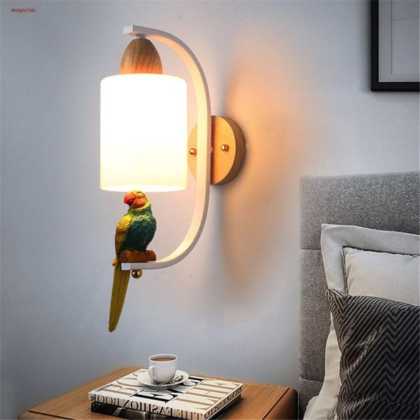 nordic modern minimalism parrot wood glass led wall lamp for bedroom headboard restaurant corridor loft decor lighting fixtures
nordic modern minimalism parrot wood glass led wall lamp for bedroom headboard restaurant corridor loft decor lighting fixtures