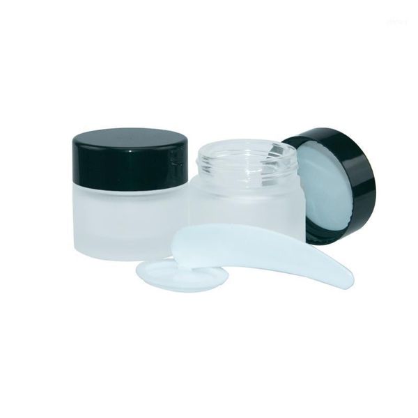 storage bottles & jars 10pcs 10ml reusable frosted glass face cream with black plastic cap gifts vials skin care products empty
storage bottles & jars 10pcs 10ml reusable frosted glass face cream with black plastic cap gifts vials skin care products empty