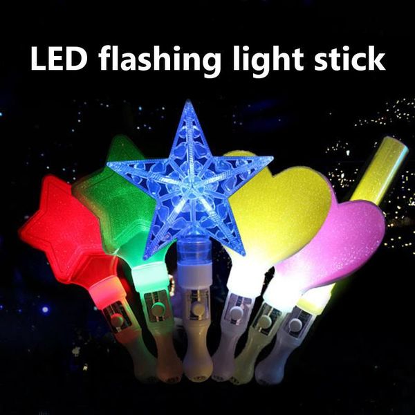 party decoration yellow/pink/green glow stick light magic star wand led flashing lights fluorescent sticks for concert supplies
party decoration yellow/pink/green glow stick light magic star wand led flashing lights fluorescent sticks for concert supplies