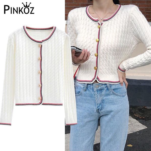 elegant single brested white weed lace knitting cardigan button striped soft girl sweater jacket spring 210421, Black;gray
elegant single brested white weed lace knitting cardigan button striped soft girl sweater jacket spring 210421, Black;gray