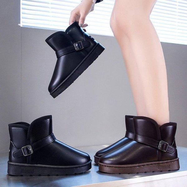 boots snow women 2021 ladies all-match buckle cotton shoes korean students plus velvet thick size short, Black
boots snow women 2021 ladies all-match buckle cotton shoes korean students plus velvet thick size short, Black