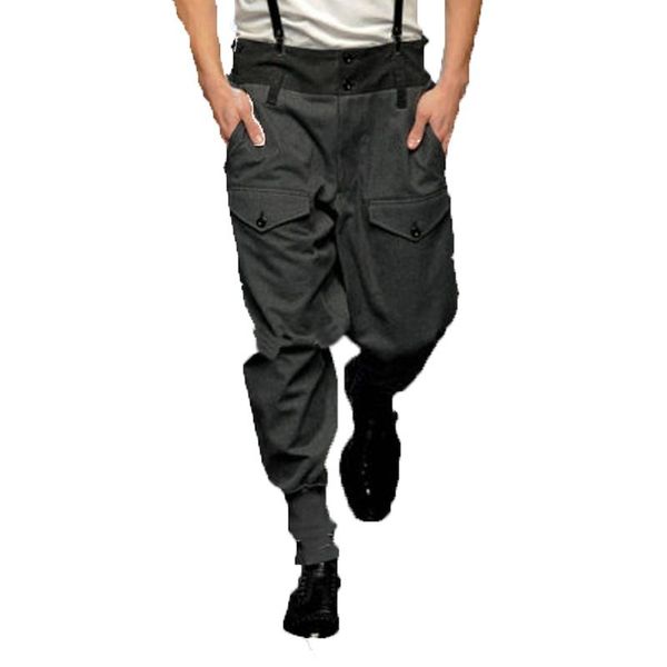 men's small feet harem pants big name 2021 winter color matching fashion loose baggy multi-pocket overalls casual, Black
men's small feet harem pants big name 2021 winter color matching fashion loose baggy multi-pocket overalls casual, Black