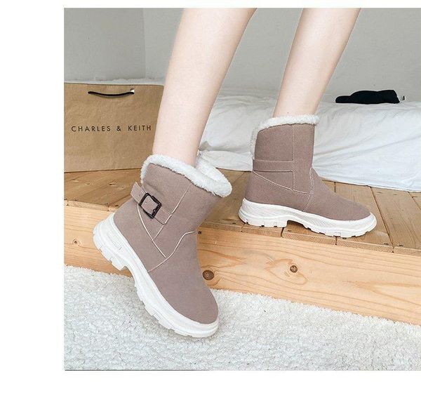 boots 2021 cow suede autumn and winter platform women's comfort warm casual sneakers size large 43, Black
boots 2021 cow suede autumn and winter platform women's comfort warm casual sneakers size large 43, Black