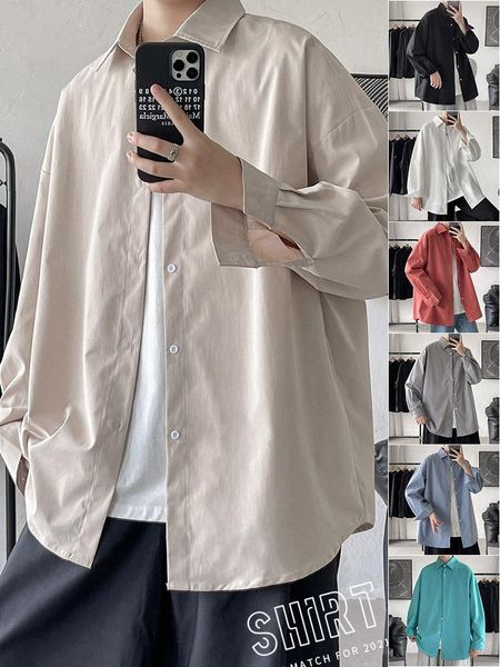 men's casual shirts fashion 2021 men t-shirt summer man long sleeve tees shirt boy t, White;black
men's casual shirts fashion 2021 men t-shirt summer man long sleeve tees shirt boy t, White;black