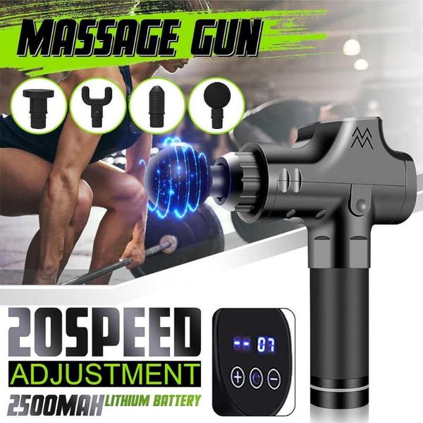 massage gun deep tissue handheld percussion massager portable electric for body muscles, back, neck
massage gun deep tissue handheld percussion massager portable electric for body muscles, back, neck