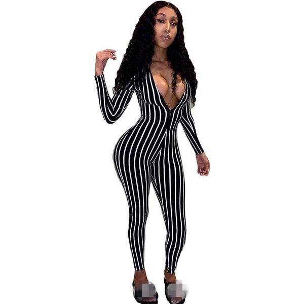 listing women stripes printing ny jumpsuits deep v neck long sleeves casual tight rompers sports nightclub outfits sexy, Black;white
listing women stripes printing ny jumpsuits deep v neck long sleeves casual tight rompers sports nightclub outfits sexy, Black;white