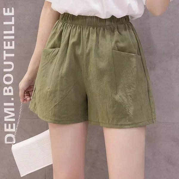 running shorts summer women's sports high waist pocket cotton linen plus size casual wide-leg pants loose solid beach home wear gym, Black;blue
running shorts summer women's sports high waist pocket cotton linen plus size casual wide-leg pants loose solid beach home wear gym, Black;blue