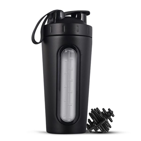 water bottle 700ml protein shaker 304 stainless steel outdoor gym sports fitness training drink powder milk mixer bottle40
water bottle 700ml protein shaker 304 stainless steel outdoor gym sports fitness training drink powder milk mixer bottle40