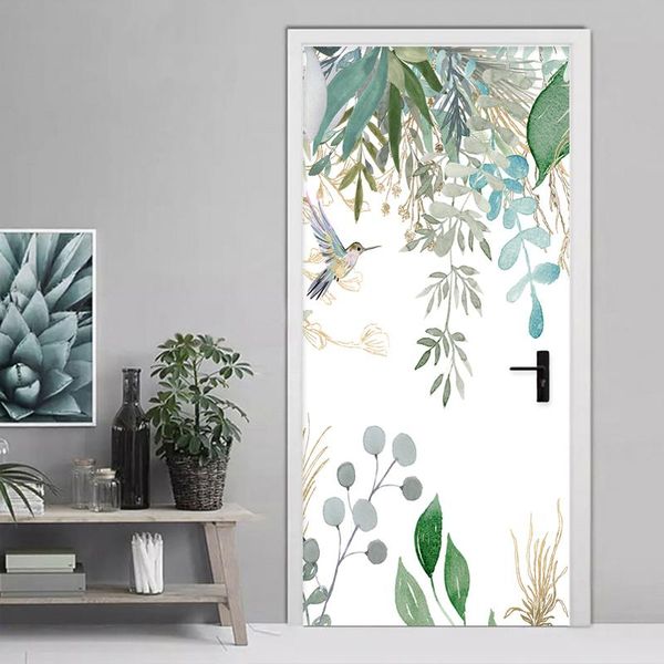 wallpapers pvc self-adhesive door sticker modern 3d tropical plant leaves flowers and birds murals poster living room waterproof decal
wallpapers pvc self-adhesive door sticker modern 3d tropical plant leaves flowers and birds murals poster living room waterproof decal