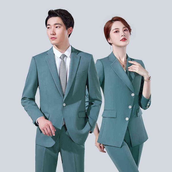 luxury suits blaze men's profsional host conference uniform women's beauty executive white-collar busins suit embroidery, Black
luxury suits blaze men's profsional host conference uniform women's beauty executive white-collar busins suit embroidery, Black