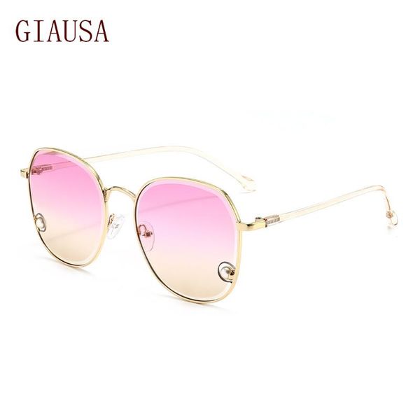 sunglasses giausafashion trend european and american round frame metal hollow pearl decoration night vision goggles, White;black
sunglasses giausafashion trend european and american round frame metal hollow pearl decoration night vision goggles, White;black