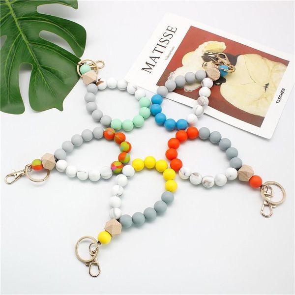 charm bracelets big o shaped silicone loop wrist key ring keychain with gold clasp round strap accessory beaded, Golden;silver
charm bracelets big o shaped silicone loop wrist key ring keychain with gold clasp round strap accessory beaded, Golden;silver