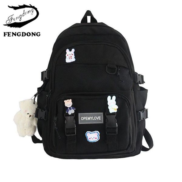 trendy cool girl school bag large capacity student book bags casual lady backpack 2021
trendy cool girl school bag large capacity student book bags casual lady backpack 2021