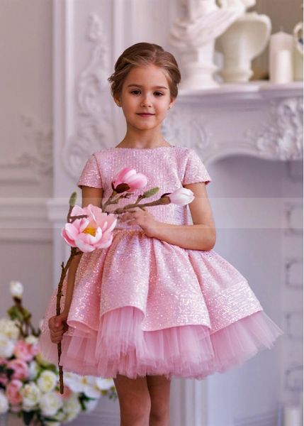 girl's dresses tutu pink tulle sequins flower girl dress v back cap sleeve knee length baby birthday party gowns, Red;yellow
girl's dresses tutu pink tulle sequins flower girl dress v back cap sleeve knee length baby birthday party gowns, Red;yellow