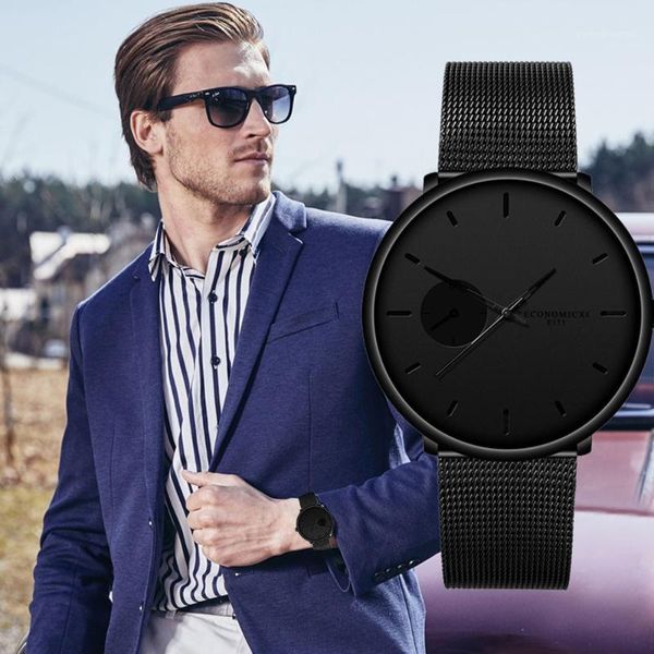 man watches luxury ultra thin clock male steel strap casual quartz watch men's wrist reloj hombre mens kol saati wristwatches, Slivery;brown
man watches luxury ultra thin clock male steel strap casual quartz watch men's wrist reloj hombre mens kol saati wristwatches, Slivery;brown