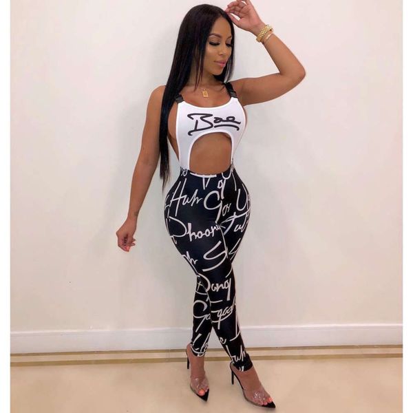 fashion 57g5168 women's tracksuits character letter printed suspender jumpsuit super comfortable and close to the body, Gray
fashion 57g5168 women's tracksuits character letter printed suspender jumpsuit super comfortable and close to the body, Gray