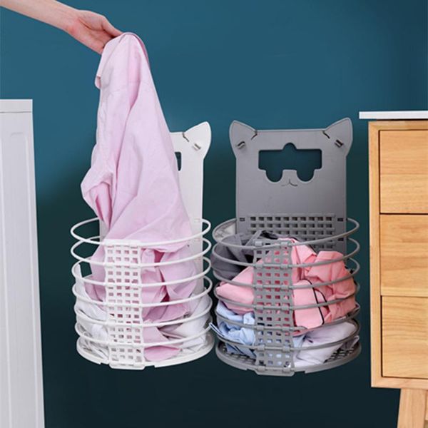 plastic foldable home laundry basket wall mounted bathroom toilet dirty clothes sundries storage toy organizer & organization
plastic foldable home laundry basket wall mounted bathroom toilet dirty clothes sundries storage toy organizer & organization