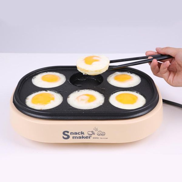 bread makers 220v electric eggs roasted hamburger pancake baking machine red beans cake pie maker mini breakfast crepe fried egg frying pan