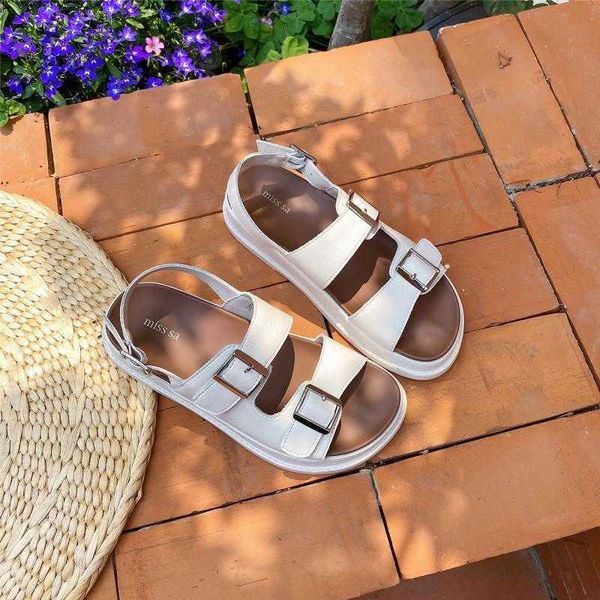 sandals women's shoes in summer 2021 thick sole open toe small fresh fashion flat bottom, Black
sandals women's shoes in summer 2021 thick sole open toe small fresh fashion flat bottom, Black