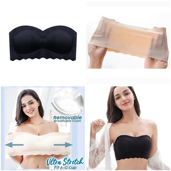 bustiers & corsets seamless one-piece tube women removable pads intimates basic black/white/khaki skin womens strapless bra bandeau top
bustiers & corsets seamless one-piece tube women removable pads intimates basic black/white/khaki skin womens strapless bra bandeau top