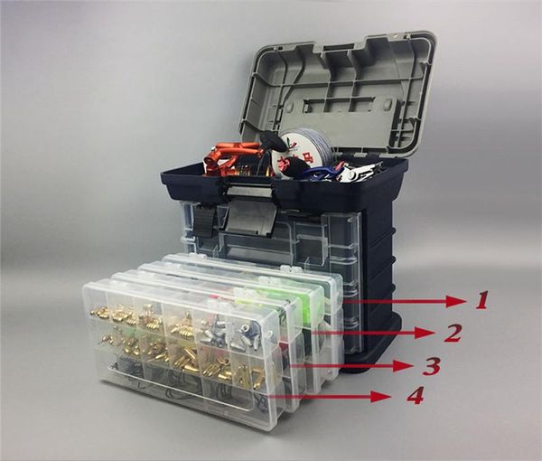 fishing accessories product 5 layer pp+abs big plastic tackle box handle wateproof gear storage lure carp rock
fishing accessories product 5 layer pp+abs big plastic tackle box handle wateproof gear storage lure carp rock