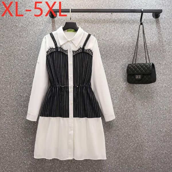 plus size dresses 2021 autumn for women fake two piece striped print patchwork drawstring oversized dress xl 2xl 3xl 4xl 5xl
plus size dresses 2021 autumn for women fake two piece striped print patchwork drawstring oversized dress xl 2xl 3xl 4xl 5xl