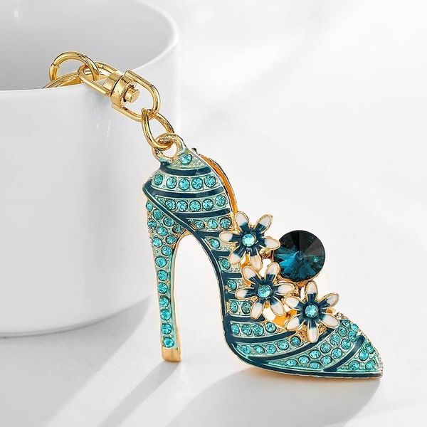 keychains product car keychain pendant diamond-studded flower high heels metal creative small gift, Silver
keychains product car keychain pendant diamond-studded flower high heels metal creative small gift, Silver