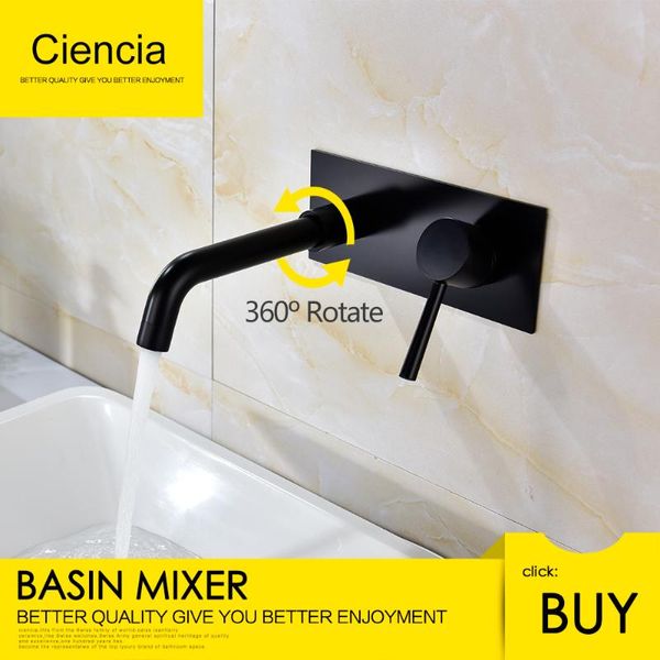 bathroom sink faucets ciencia brass mablack concealed basin faucet wall mounted mixer 360 degree rotating tap
bathroom sink faucets ciencia brass mablack concealed basin faucet wall mounted mixer 360 degree rotating tap