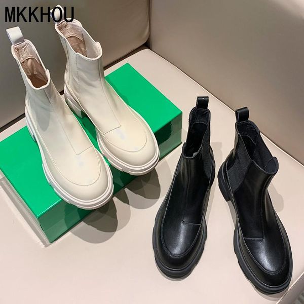 boots mkkhou fashion short women's ankle thick-soled round toe leather wild botas feminina platform shoes women, Black
boots mkkhou fashion short women's ankle thick-soled round toe leather wild botas feminina platform shoes women, Black