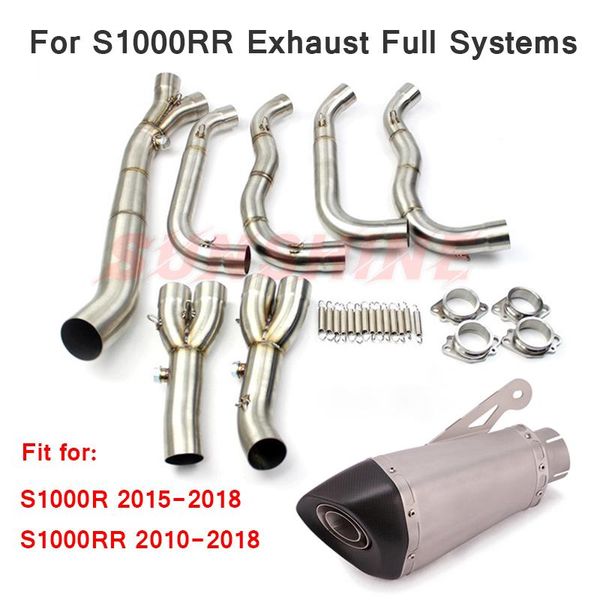 motorcycle exhaust system for s1000r 2021-2021 s1000rr 2011-2021 full systems slip on escape moto pitbike modified 304 stainless steel front
motorcycle exhaust system for s1000r 2021-2021 s1000rr 2011-2021 full systems slip on escape moto pitbike modified 304 stainless steel front