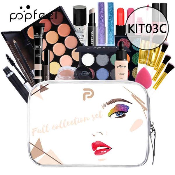 hbp all in one makeup kit(eyeshadow, ligloss,lipstick,brushes,eyebrow,concealer)beauty cosmetic bag
hbp all in one makeup kit(eyeshadow, ligloss,lipstick,brushes,eyebrow,concealer)beauty cosmetic bag