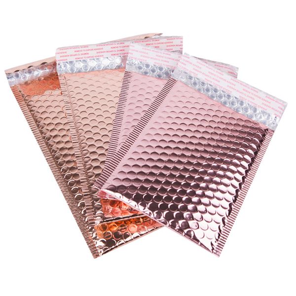 bubble envelope package bag rose gold foil shockproof bubbles mailer gift packaging wedding favor bags multisize 2508 y2, Pink;blue
bubble envelope package bag rose gold foil shockproof bubbles mailer gift packaging wedding favor bags multisize 2508 y2, Pink;blue