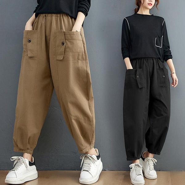 women's pants & capris color big yards dress slacks fat mm elastic waist double nine points pocket haroun covered hip hidden meat, Black;white
women's pants & capris color big yards dress slacks fat mm elastic waist double nine points pocket haroun covered hip hidden meat, Black;white