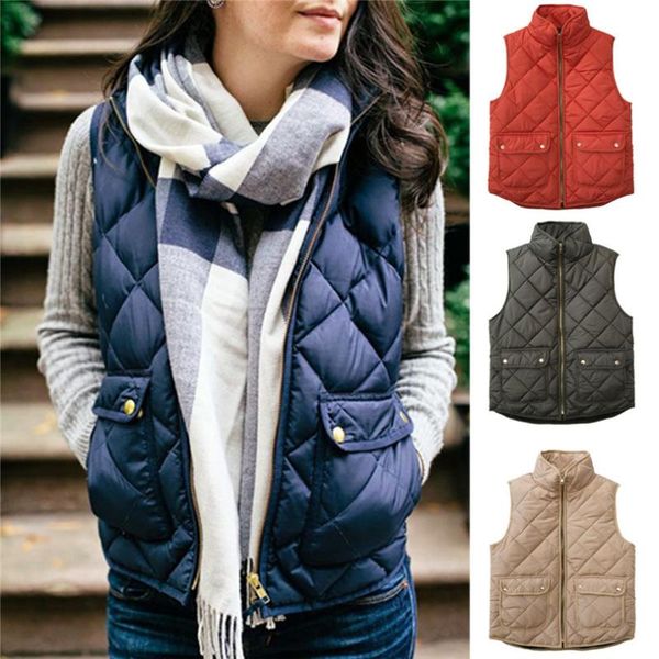 women's vests lanshifei style winter warm vest autumn women gelit leisure sleeveless coat zipper fashion ladie's waistcoat with po, Black;white
women's vests lanshifei style winter warm vest autumn women gelit leisure sleeveless coat zipper fashion ladie's waistcoat with po, Black;white