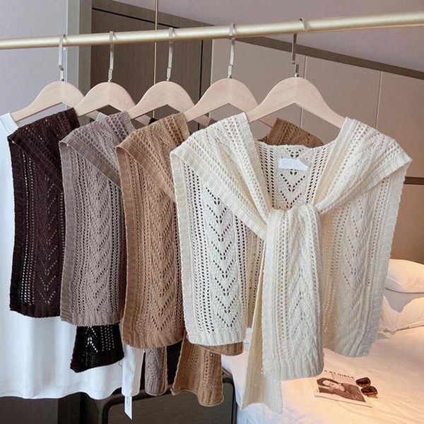 scarves women hollow crochet silk fake collar sunscreen shawl summer air conditioned room protect cervical spine neck guard scarf q1, Blue;gray
scarves women hollow crochet silk fake collar sunscreen shawl summer air conditioned room protect cervical spine neck guard scarf q1, Blue;gray