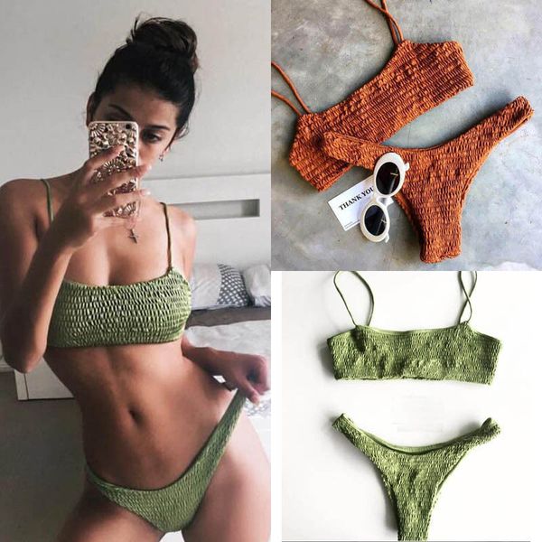 meihuida bikinis 2021 mujer women swimwear women push-up padded bra bandage bikini set swimsuit e swimwear bathing, White;black
meihuida bikinis 2021 mujer women swimwear women push-up padded bra bandage bikini set swimsuit e swimwear bathing, White;black