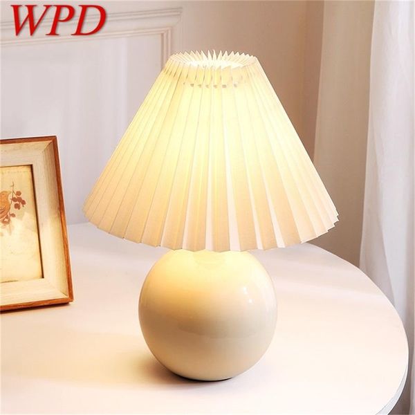 table lamps wpd creative ceramic led simple white desk light for home decoration
table lamps wpd creative ceramic led simple white desk light for home decoration