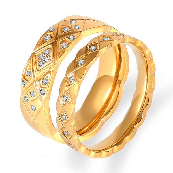 wedding rings 4mm 6mm crystals couple finger ring for women men stainless steel zircon gold love party jewelry, Slivery;golden
wedding rings 4mm 6mm crystals couple finger ring for women men stainless steel zircon gold love party jewelry, Slivery;golden