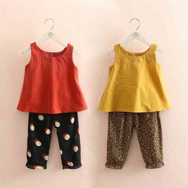 summer 2 3-4 6 8 10 years children vest+trousers 2 pcs suit baby kids girls casual floral clothing set 210625, White
summer 2 3-4 6 8 10 years children vest+trousers 2 pcs suit baby kids girls casual floral clothing set 210625, White