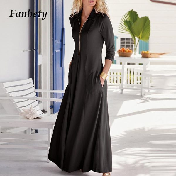 casual dresses vintage zipper autumn solid long party dress fashion women turn-down collar maxi sleeve pocket vestidos, Black;gray
casual dresses vintage zipper autumn solid long party dress fashion women turn-down collar maxi sleeve pocket vestidos, Black;gray