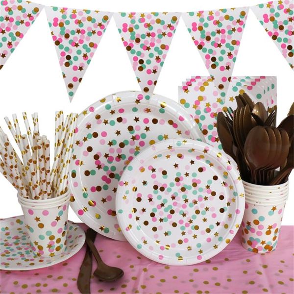 disposable dinnerware bronzing tableware star plates wedding gold dot decoration birthday party supplies baby shower christmas
disposable dinnerware bronzing tableware star plates wedding gold dot decoration birthday party supplies baby shower christmas