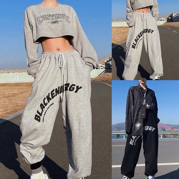 women's pants & capris y2k sporty hip hop women elastic high waist harem letters printed pattern loose style long drawstring trousers, Black;white
women's pants & capris y2k sporty hip hop women elastic high waist harem letters printed pattern loose style long drawstring trousers, Black;white