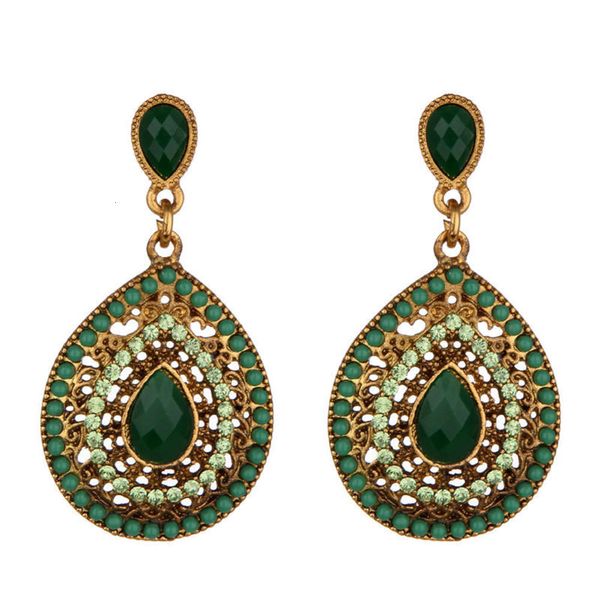 earrings jewelry bohemian style full diamond water drop earrings rice beads earrings, Golden
earrings jewelry bohemian style full diamond water drop earrings rice beads earrings, Golden
