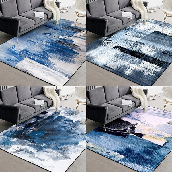 modern chinese style abstract art ink blue kitchen living room bedroom bedside carpet floor mats carpets
modern chinese style abstract art ink blue kitchen living room bedroom bedside carpet floor mats carpets