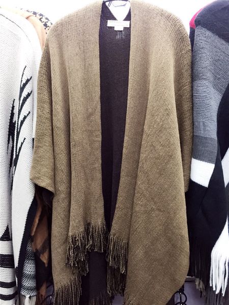 spring summer knitwear shawl coat dual-purpose thickened simple fashion double-sided scarf shawl female, Blue;gray
spring summer knitwear shawl coat dual-purpose thickened simple fashion double-sided scarf shawl female, Blue;gray