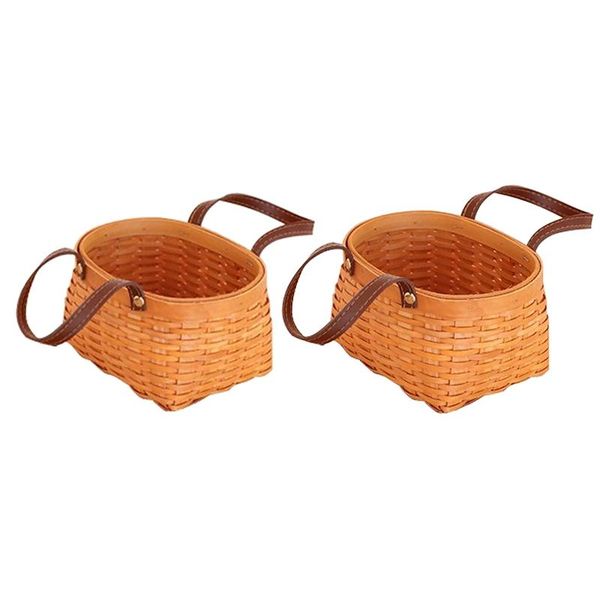 storage baskets 2 pcs picnic basket natural woven bamboo, outdoor party bbq basket, small & large
storage baskets 2 pcs picnic basket natural woven bamboo, outdoor party bbq basket, small & large