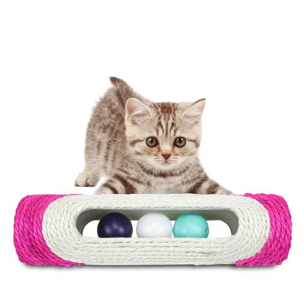 cat toy scratch for interactive training scratching toys rolling tunnel sisal ball trapped with 3 pet product
cat toy scratch for interactive training scratching toys rolling tunnel sisal ball trapped with 3 pet product