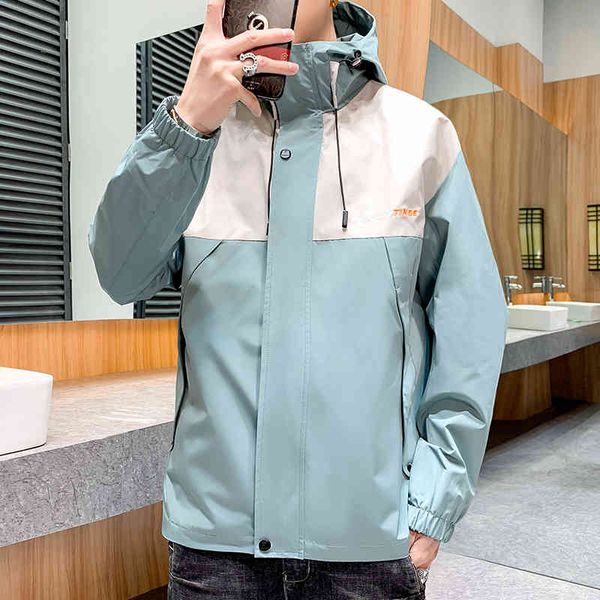 Men's Jackets High Quality Fashion Spring Hooded Casual Jacket Windbreaker Coat Slim Fit Clothing WSO6, Black;brown
Men's Jackets High Quality Fashion Spring Hooded Casual Jacket Windbreaker Coat Slim Fit Clothing WSO6, Black;brown