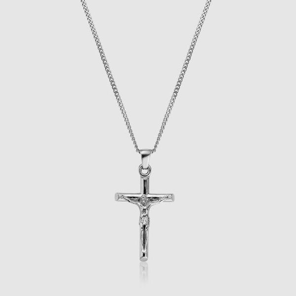 chains european religious christian jewelry gold color 316l stainless steel inri crucifix jesus cross pendant necklace, Silver
chains european religious christian jewelry gold color 316l stainless steel inri crucifix jesus cross pendant necklace, Silver